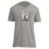 Unisex V Neck Poly-Rich Tee Thumbnail