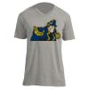 Unisex V Neck Poly-Rich Tee Thumbnail