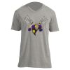 Unisex V Neck Poly-Rich Tee Thumbnail