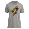 Unisex V Neck Poly-Rich Tee Thumbnail
