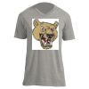 Unisex V Neck Poly-Rich Tee Thumbnail