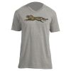 Unisex V Neck Poly-Rich Tee Thumbnail