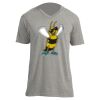 Unisex V Neck Poly-Rich Tee Thumbnail