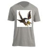 Unisex V Neck Poly-Rich Tee Thumbnail