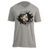 Unisex V Neck Poly-Rich Tee Thumbnail