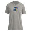 Unisex V Neck Poly-Rich Tee Thumbnail