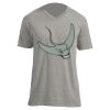 Unisex V Neck Poly-Rich Tee Thumbnail
