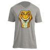 Unisex V Neck Poly-Rich Tee Thumbnail