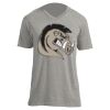 Unisex V Neck Poly-Rich Tee Thumbnail
