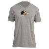 Unisex V Neck Poly-Rich Tee Thumbnail