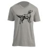 Unisex V Neck Poly-Rich Tee Thumbnail