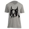 Unisex V Neck Poly-Rich Tee Thumbnail