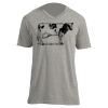 Unisex V Neck Poly-Rich Tee Thumbnail