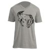 Unisex V Neck Poly-Rich Tee Thumbnail