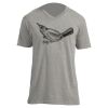Unisex V Neck Poly-Rich Tee Thumbnail