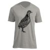 Unisex V Neck Poly-Rich Tee Thumbnail