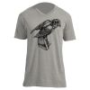 Unisex V Neck Poly-Rich Tee Thumbnail