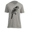 Unisex V Neck Poly-Rich Tee Thumbnail