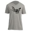 Unisex V Neck Poly-Rich Tee Thumbnail