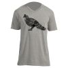 Unisex V Neck Poly-Rich Tee Thumbnail