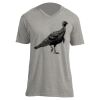 Unisex V Neck Poly-Rich Tee Thumbnail