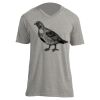 Unisex V Neck Poly-Rich Tee Thumbnail