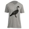 Unisex V Neck Poly-Rich Tee Thumbnail