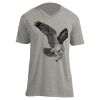 Unisex V Neck Poly-Rich Tee Thumbnail