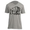 Unisex V Neck Poly-Rich Tee Thumbnail