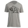 Unisex V Neck Poly-Rich Tee Thumbnail