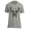 Unisex V Neck Poly-Rich Tee Thumbnail