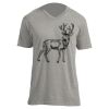 Unisex V Neck Poly-Rich Tee Thumbnail