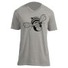 Unisex V Neck Poly-Rich Tee Thumbnail
