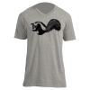 Unisex V Neck Poly-Rich Tee Thumbnail