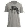 Unisex V Neck Poly-Rich Tee Thumbnail