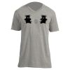 Unisex V Neck Poly-Rich Tee Thumbnail