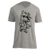 Unisex V Neck Poly-Rich Tee Thumbnail