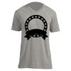 Unisex V Neck Poly-Rich Tee Thumbnail