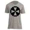 Unisex V Neck Poly-Rich Tee Thumbnail
