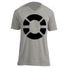 Unisex V Neck Poly-Rich Tee Thumbnail