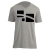 Unisex V Neck Poly-Rich Tee Thumbnail