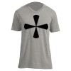 Unisex V Neck Poly-Rich Tee Thumbnail