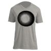 Unisex V Neck Poly-Rich Tee Thumbnail