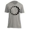 Unisex V Neck Poly-Rich Tee Thumbnail