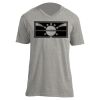 Unisex V Neck Poly-Rich Tee Thumbnail