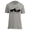 Unisex V Neck Poly-Rich Tee Thumbnail