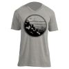 Unisex V Neck Poly-Rich Tee Thumbnail