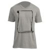 Unisex V Neck Poly-Rich Tee Thumbnail