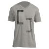 Unisex V Neck Poly-Rich Tee Thumbnail