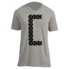 Unisex V Neck Poly-Rich Tee Thumbnail